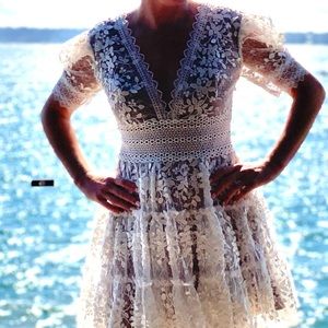 Bronx and Banco / Megan Mini Dress / Size Medium (worn once)